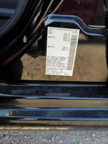 2019 NISSAN ALTIMA SV