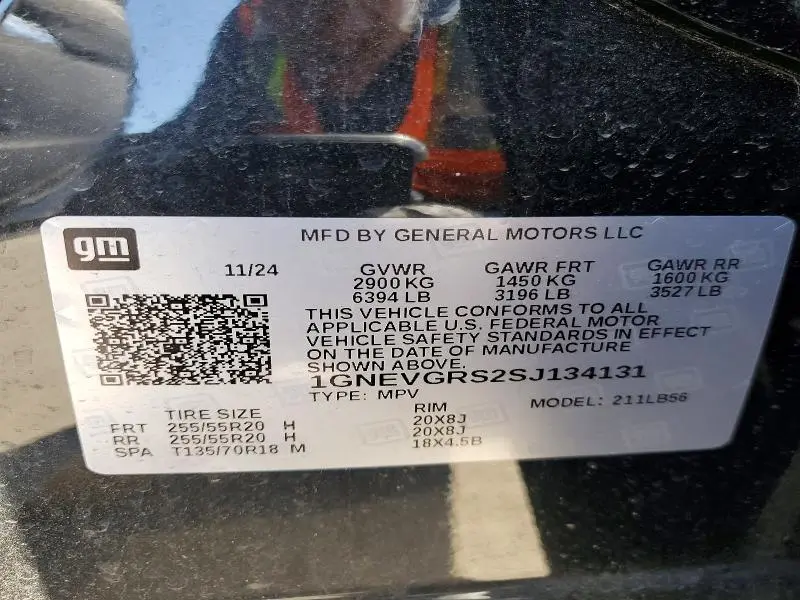 2025 CHEVROLET TRAVERSE LT  