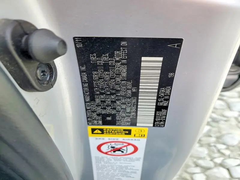 2012 LEXUS RX 350 BASE  