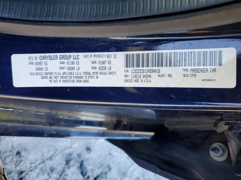2013 DODGE AVENGER SXT  