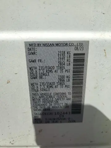 2024 NISSAN MURANO SV  