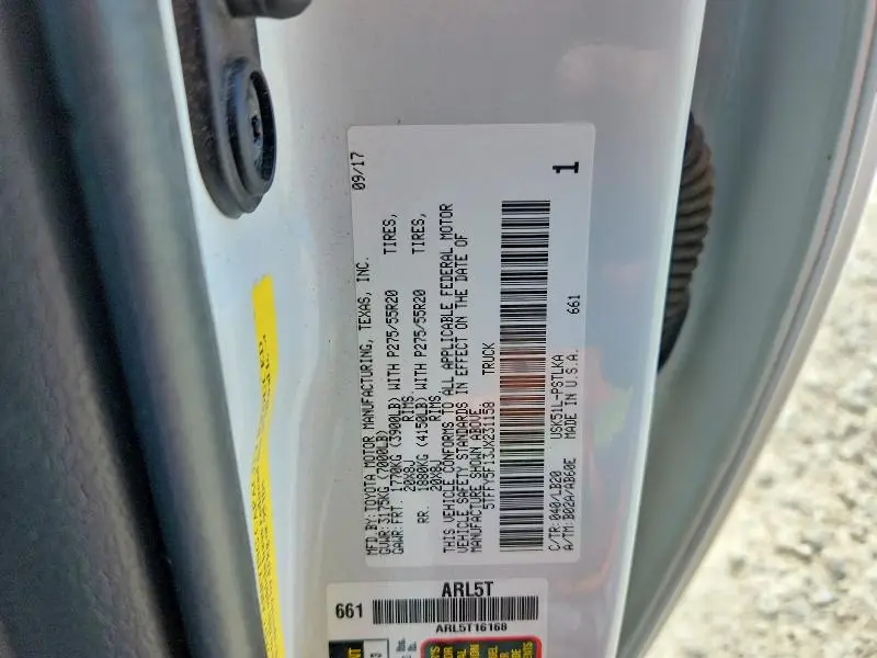 2018 TOYOTA TUNDRA CREWMAX LIMITED  