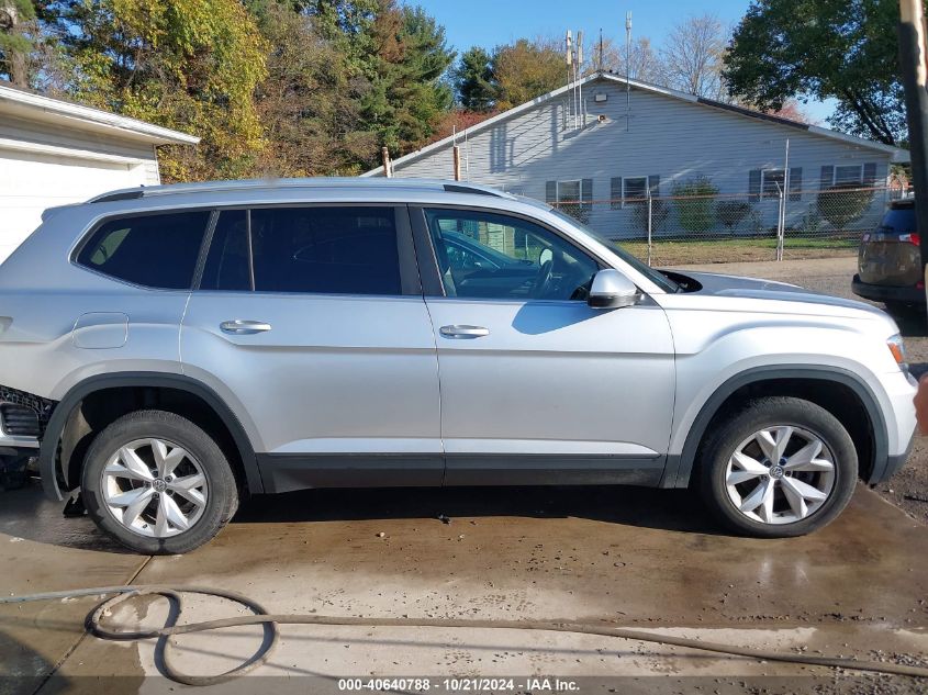 2018 VOLKSWAGEN ATLAS 3.6L V6 SE