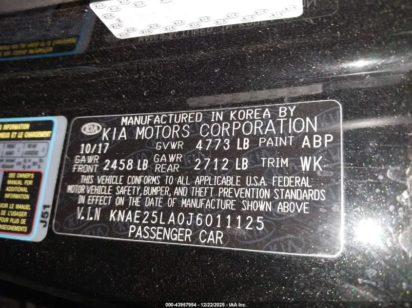 2018 KIA STINGER PREMIUM