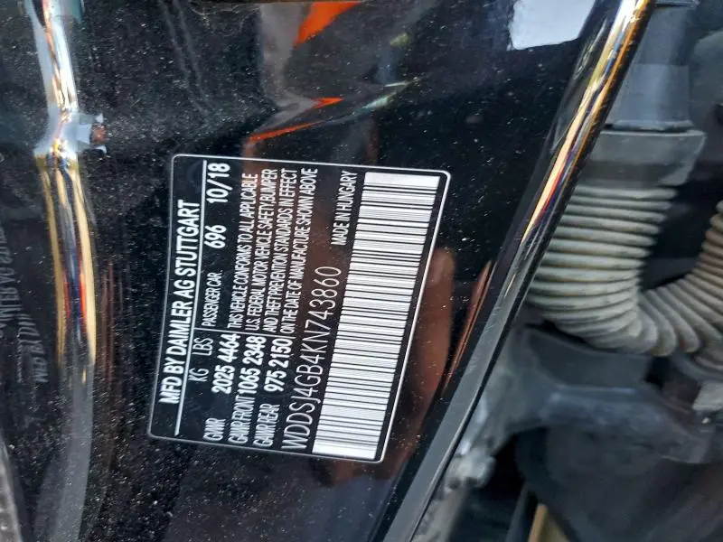 2019 MERCEDES-BENZ CLA 250 4MATIC  