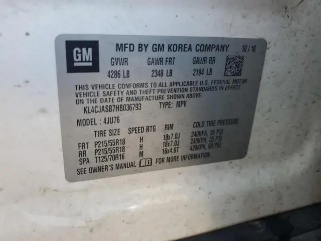 2017 BUICK ENCORE PREFERRED  