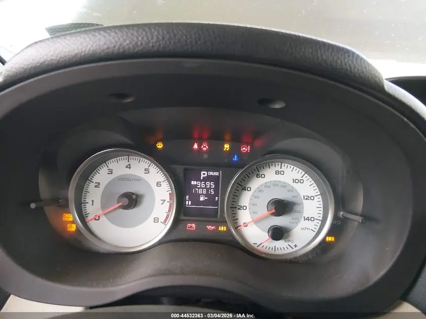 2012 SUBARU IMPREZA 2.0I SPORT LIMITED