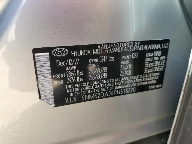 2023 HYUNDAI SANTA FE SEL  