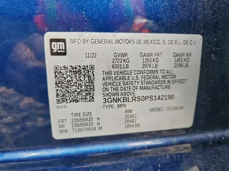 2023 CHEVROLET BLAZER PREMIER  