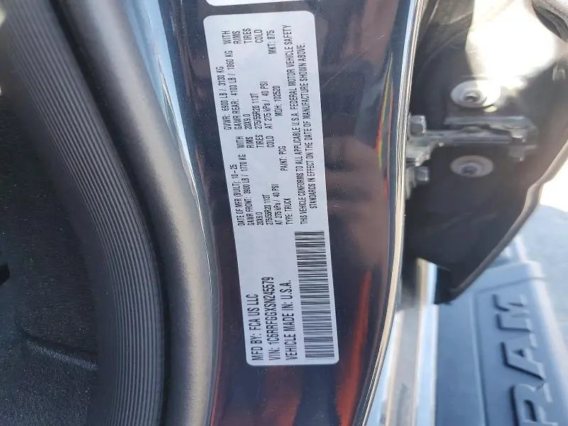 2025 RAM 1500 TRADESMAN  