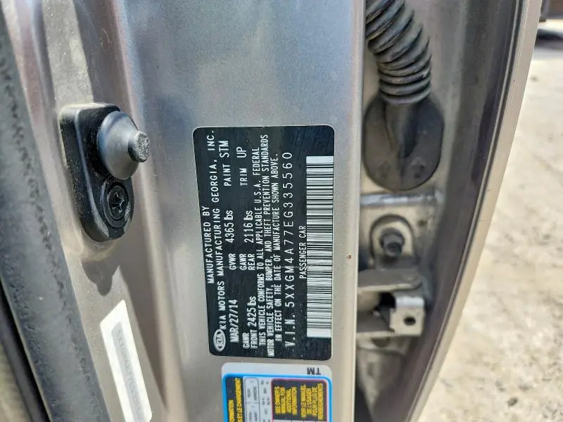 2014 KIA OPTIMA LX  