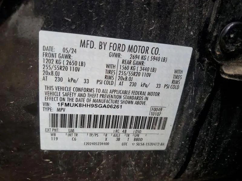 2025 FORD EXPLORER PLATINUM  