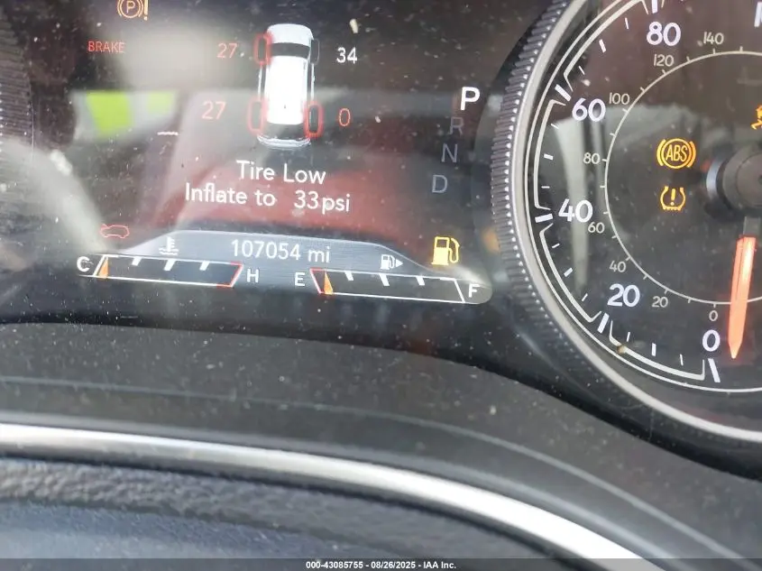 2019 JEEP CHEROKEE LIMITED 4X4