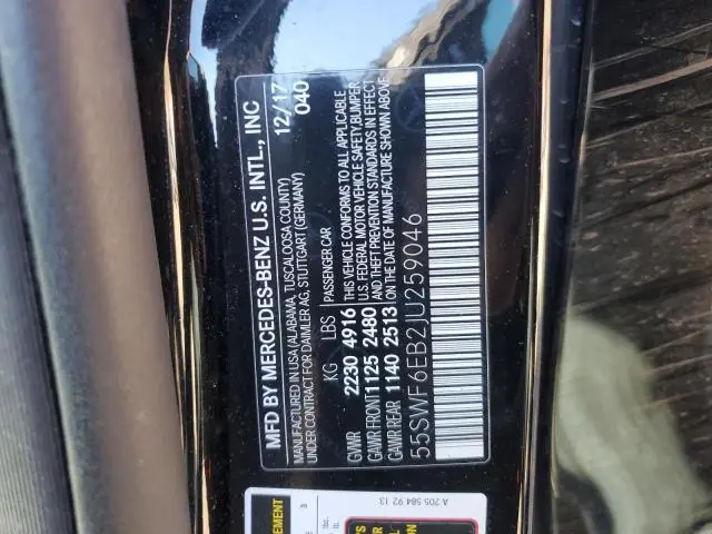 2018 MERCEDES-BENZ C 43 4MATIC AMG  