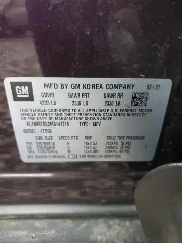 2021 BUICK ENCORE GX ESSENCE  