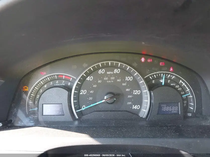 2012 TOYOTA CAMRY LE