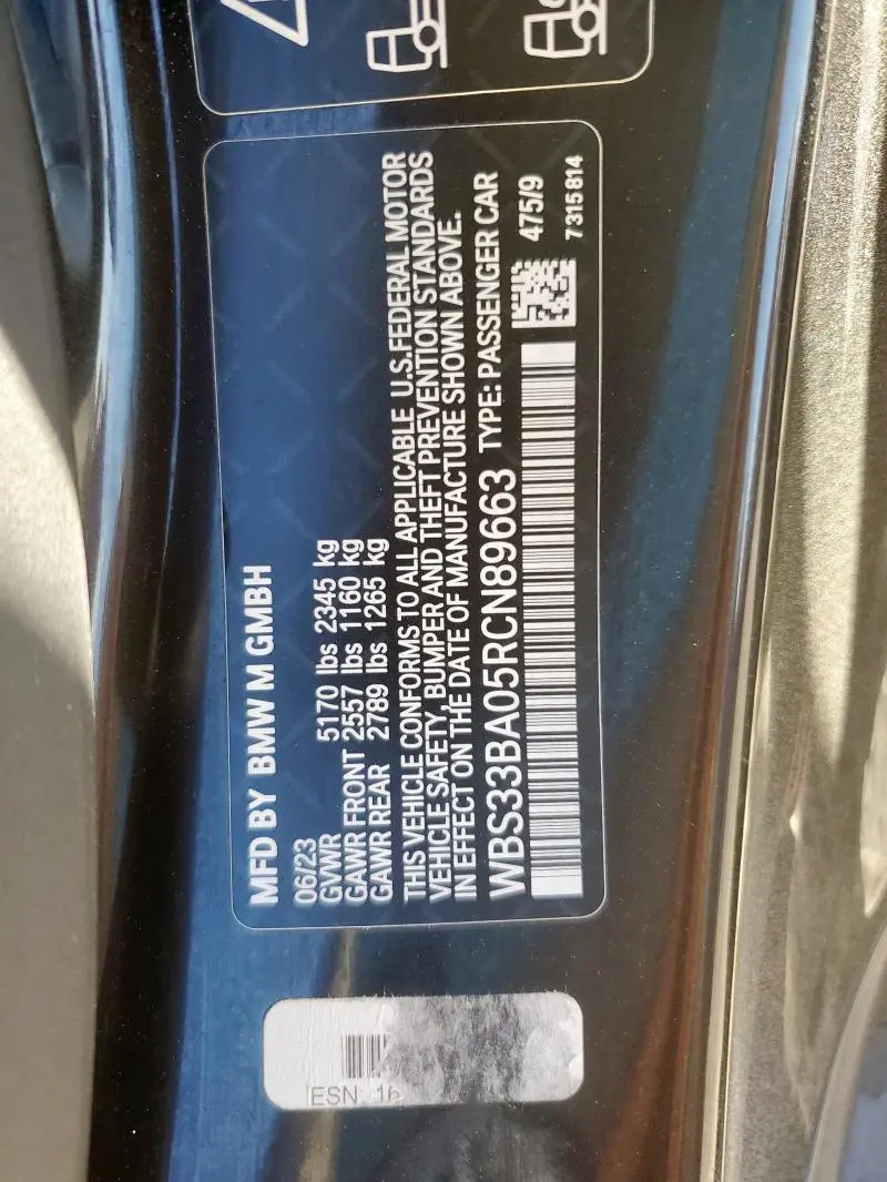 2024 BMW M4 COMPETITION  