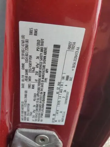 2019 FORD ESCAPE TITANIUM  