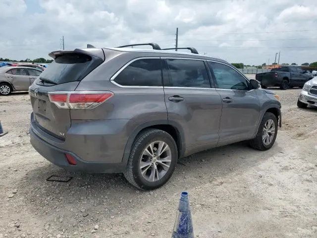 2015 TOYOTA HIGHLANDER XLE  
