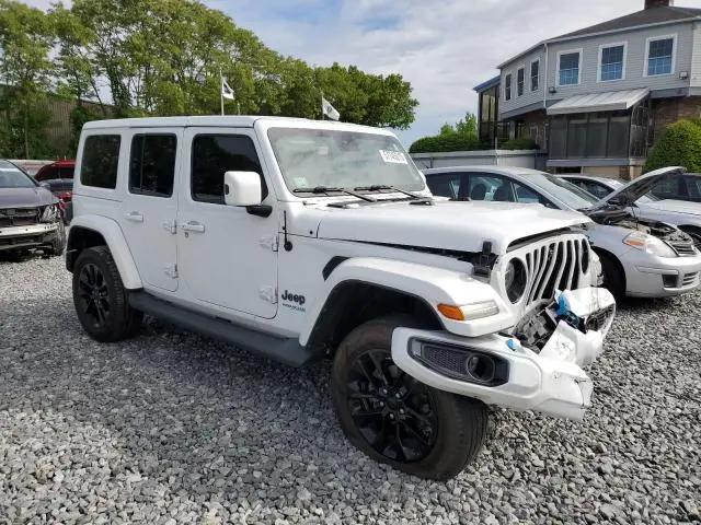 2021 JEEP WRANGLER UNLIMITED SAHARA 4XE  