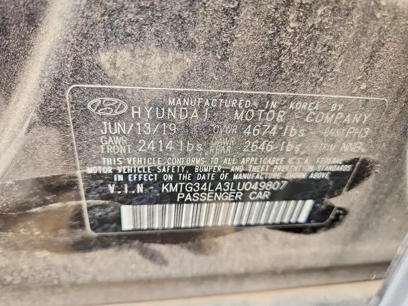 2020 GENESIS G70 ELITE  
