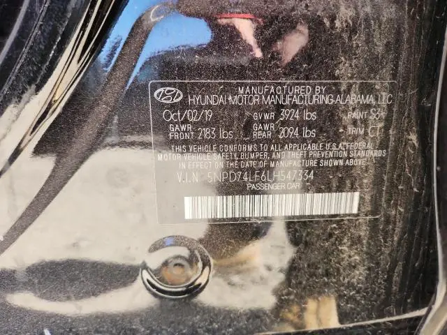 2020 HYUNDAI ELANTRA SE  