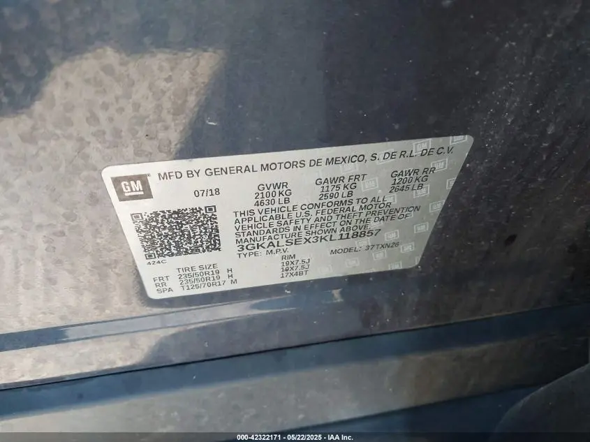 2019 GMC TERRAIN DENALI