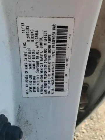 2014 HONDA ACCORD EXL  