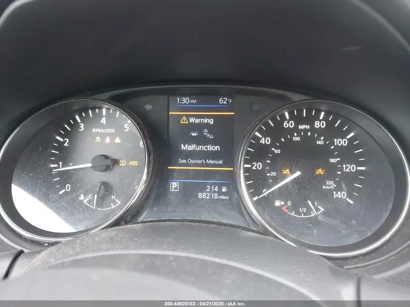 2021 NISSAN ROGUE SPORT S FWD XTRONIC CVT