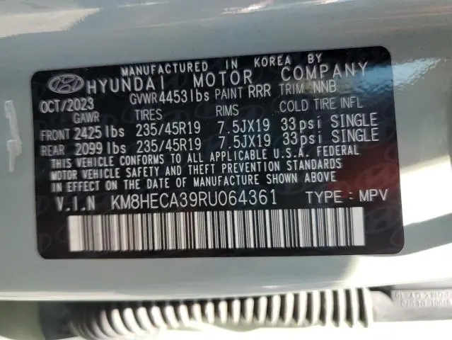 2024 HYUNDAI KONA LIMITED  