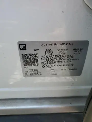 2022 BUICK ENCLAVE PREMIUM  