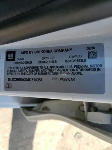 2021 CHEVROLET SPARK LS  