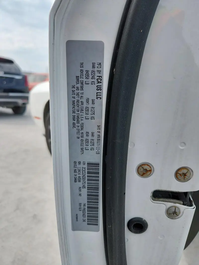 2019 DODGE CHALLENGER SXT  