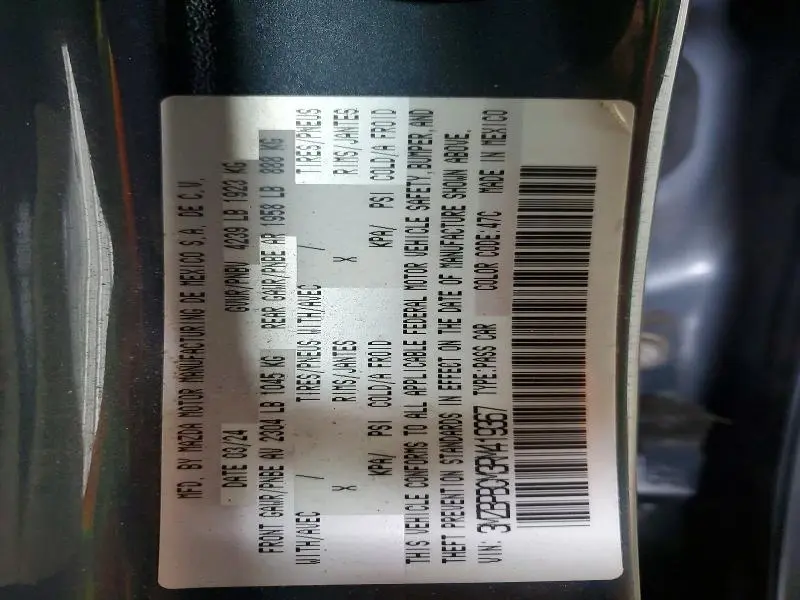 2024 MAZDA 3 PREFERRED  