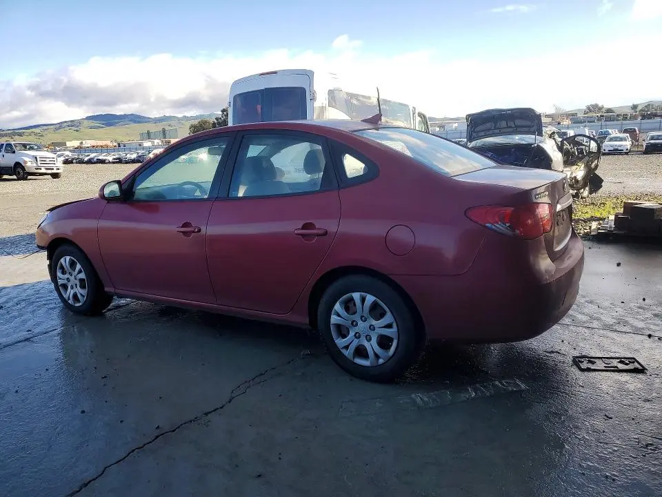 2010 HYUNDAI ELANTRA BLUE  