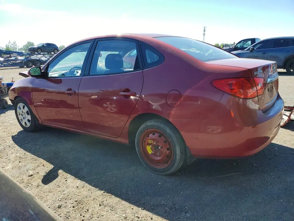 2010 HYUNDAI ELANTRA BLUE  