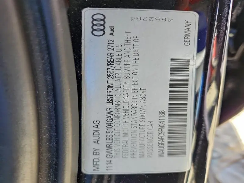 2015 AUDI A6 PREMIUM PLUS  