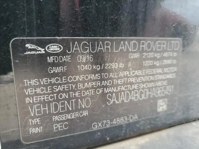 2017 JAGUAR XE PREMIUM  