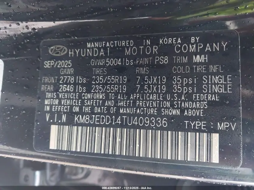 2026 HYUNDAI TUCSON HYBRID LIMITED