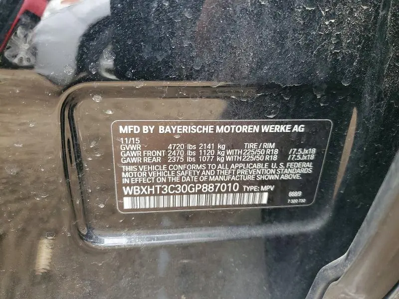 2016 BMW X1 XDRIVE28I  