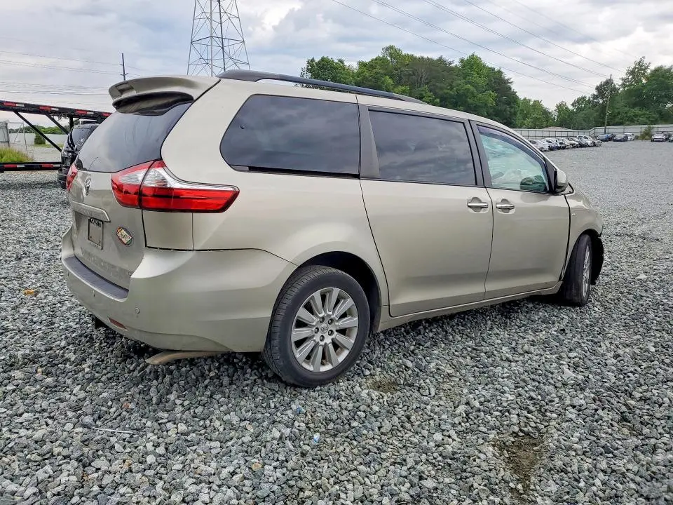 2016 TOYOTA SIENNA XLE 7-PASSENGER  