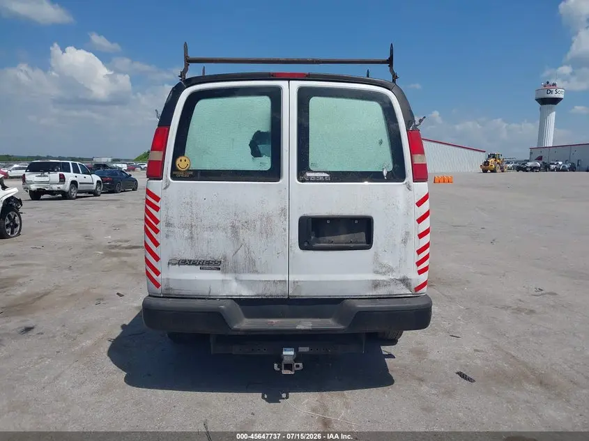 2015 CHEVROLET EXPRESS 2500 WORK VAN