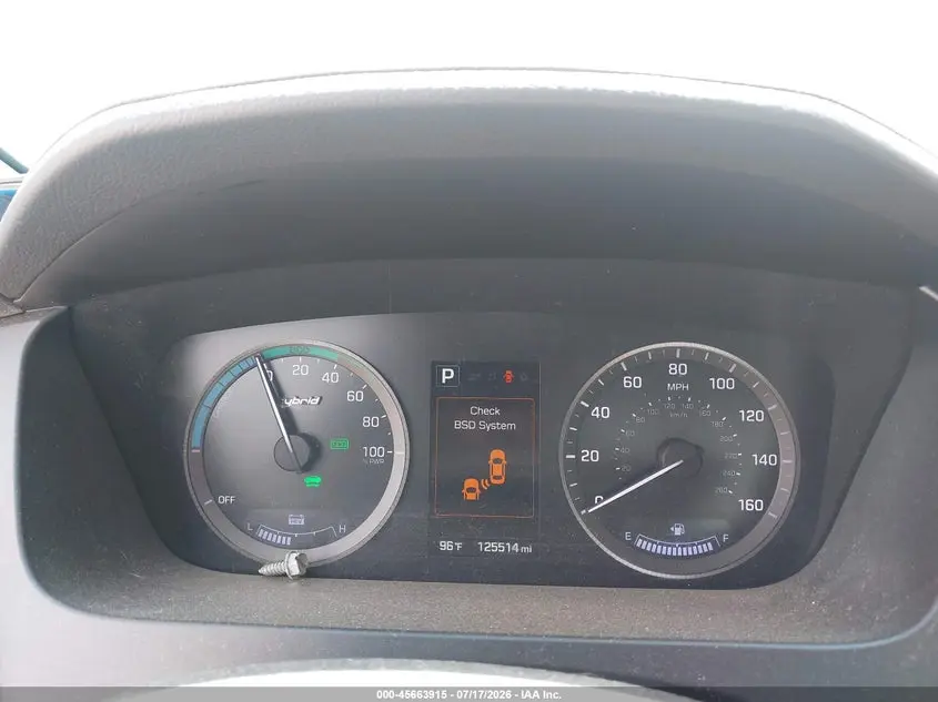 2017 HYUNDAI SONATA HYBRID LIMITED
