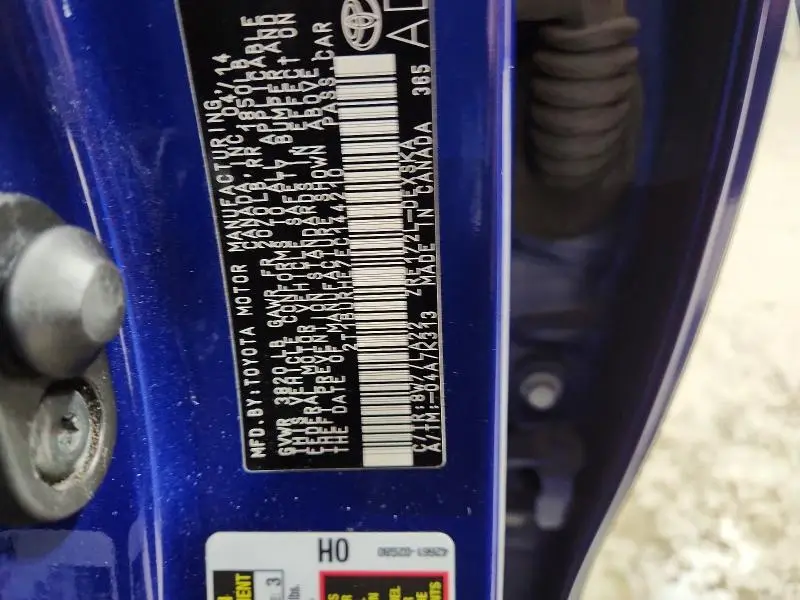 2014 TOYOTA COROLLA S PREMIUM  