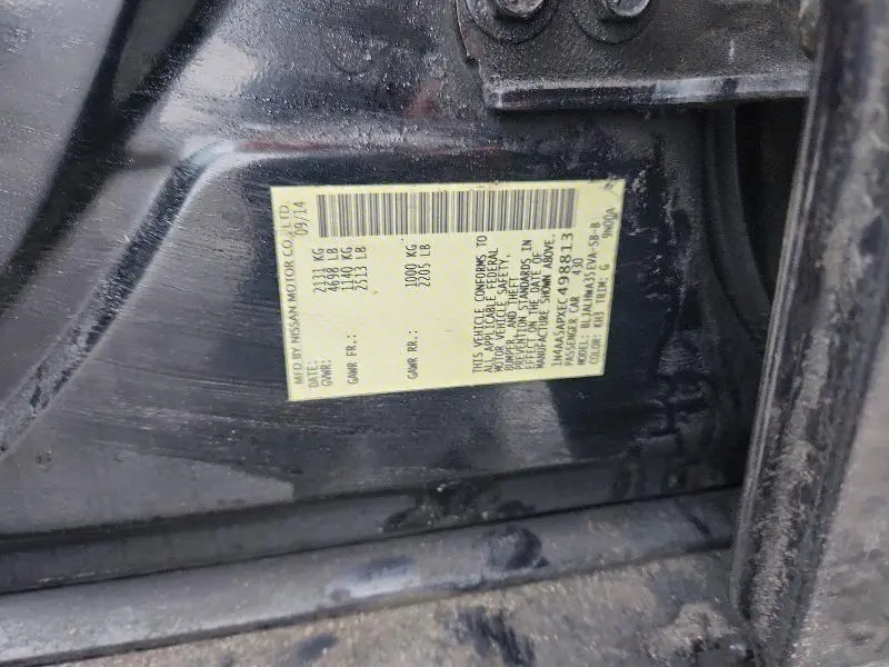 2014 NISSAN MAXIMA S  