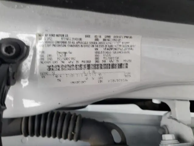 2018 FORD FOCUS SEL  