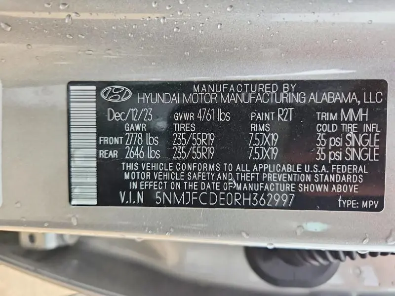 2024 HYUNDAI TUCSON SEL  
