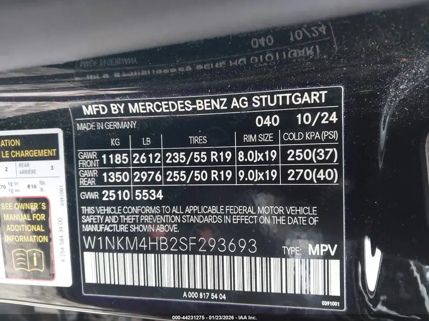 2025 MERCEDES-BENZ GLC 300 4MATIC SUV