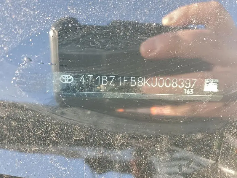 2019 TOYOTA AVALON XLE  