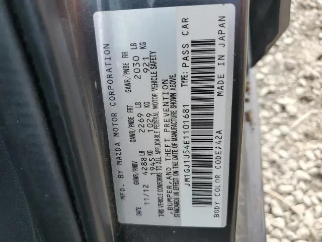 2014 MAZDA 6 SPORT  